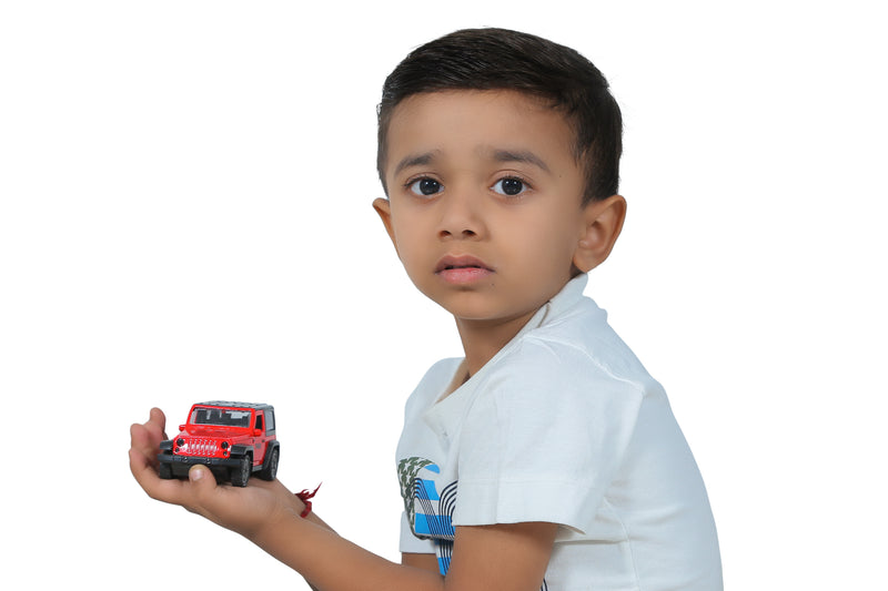 Mahindra Thar Metal Diecast WITH MUSIC AND LIGH AND PULL PACK(Assorted colour)