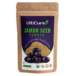 UltiCure Ayurveda Jamun Seed Powder for Diabetes - 150 g 100% Natural Made with Oldest Traditional Method Good for Diabetes, Control blood glucose level.