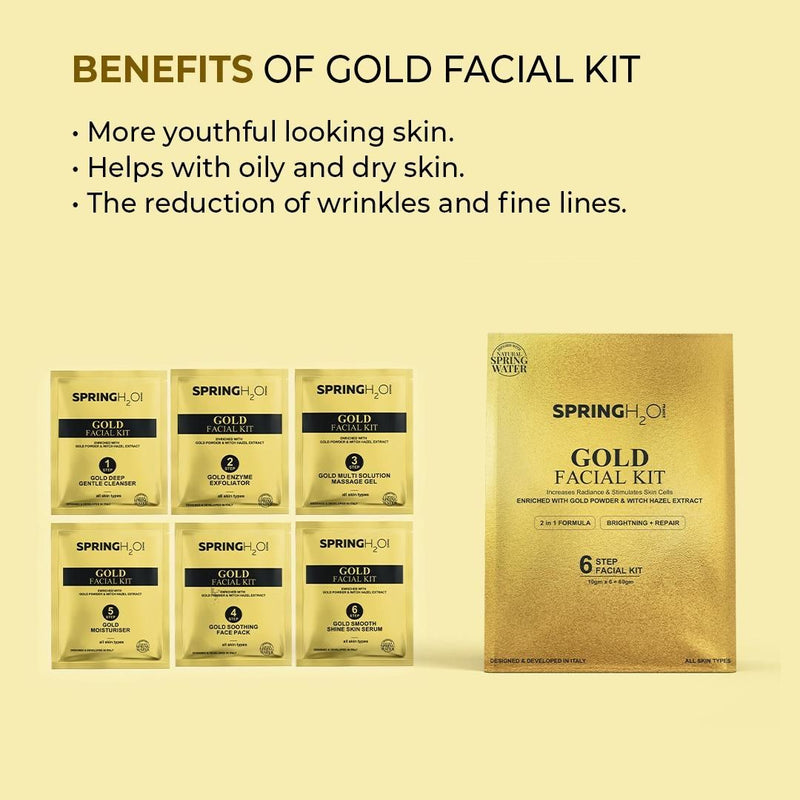 Spring H2O Gold Facial Kit