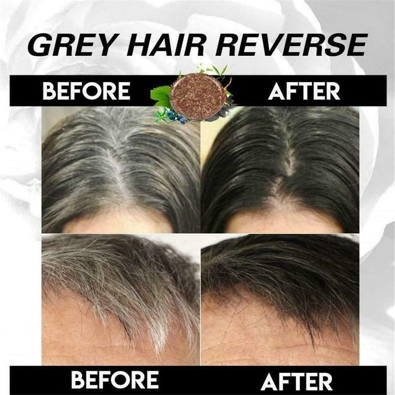 Organic Grey Reverse Shampoo Bar-Natural Organic Conditioner  🤩 BUY 1 GET 1 FREE🤩
