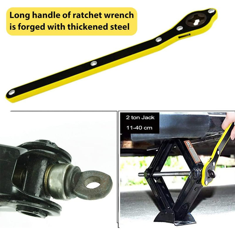 Car Jack and Lug Wrench