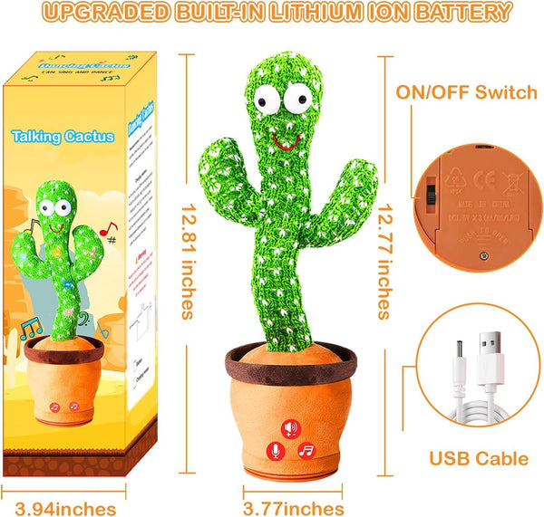 Dancing Cactus Toy with recording