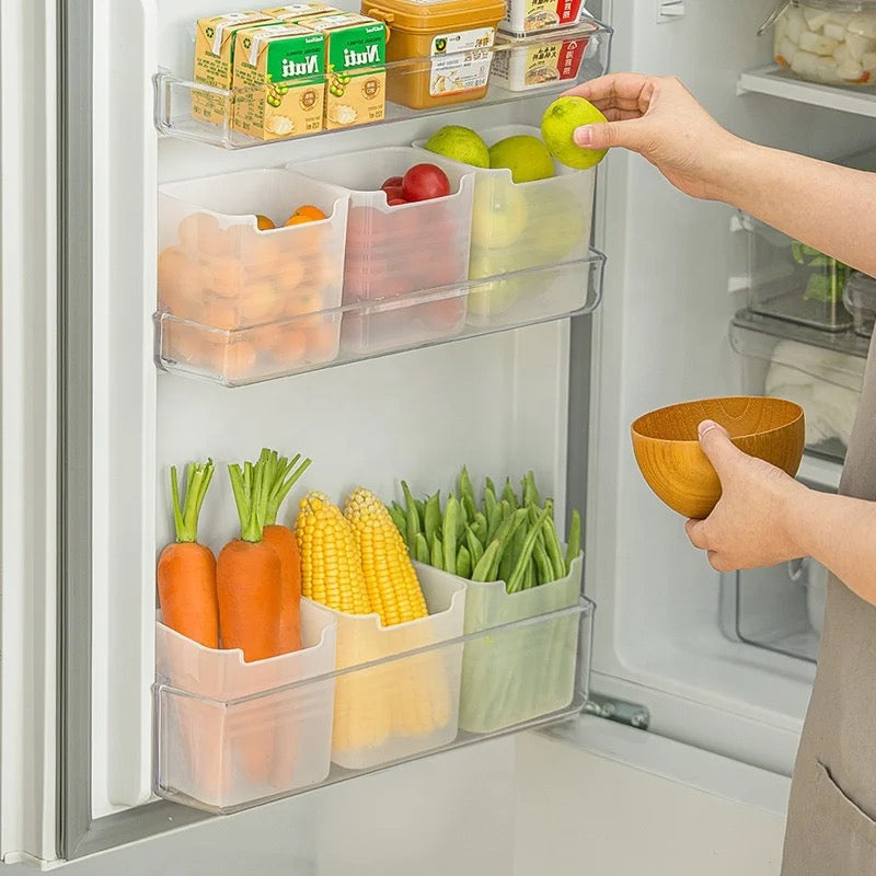 Fridge Storage Box - Transparent Fridge Storage Containers(Pack-8)