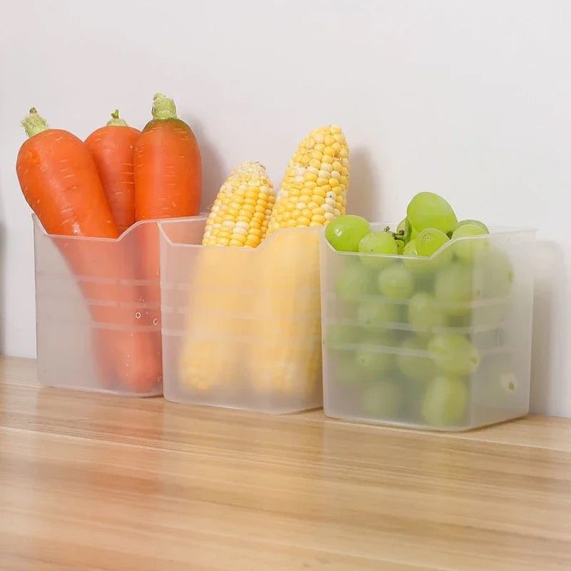 Fridge Storage Box - Transparent Fridge Storage Containers(Pack-8)