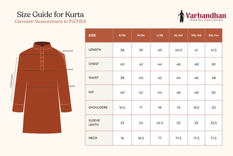 Black Embroidered Cotton Kurta