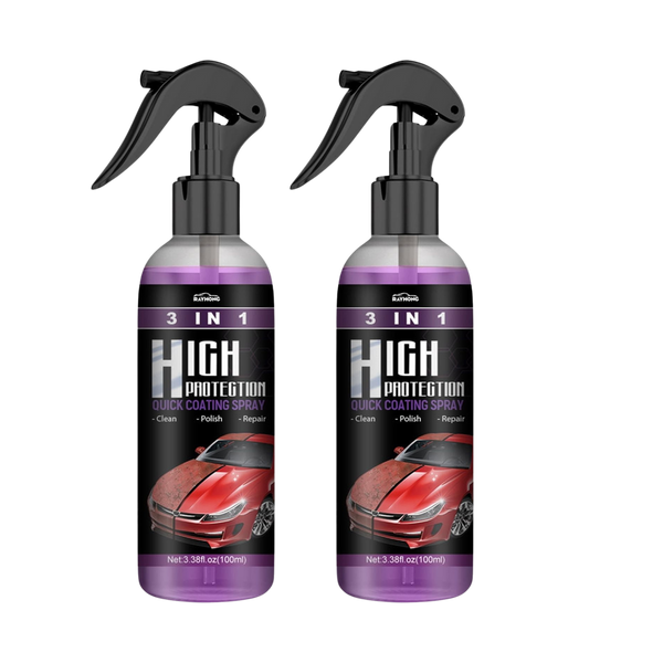 3 in 1 High Protection Ceramic Coating Spray (Buy 1 Get 1 Free)