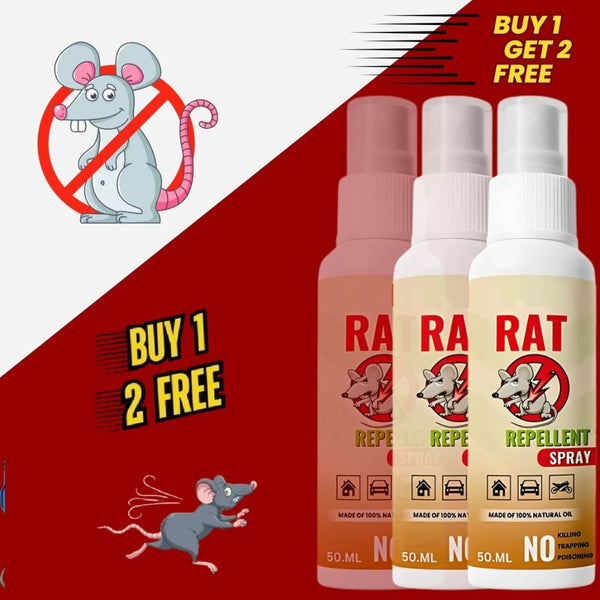 Rat Repellent Spray For Cars (Buy 1 Get 2 Free)