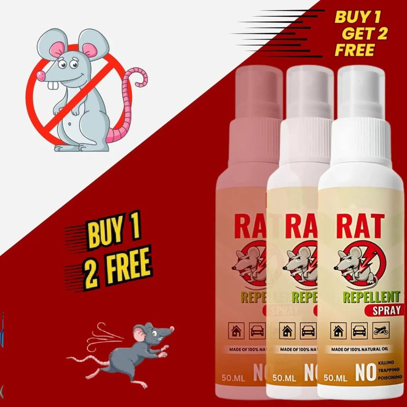 Rat Repellent Spray For Cars (Buy 1 Get 2 Free)