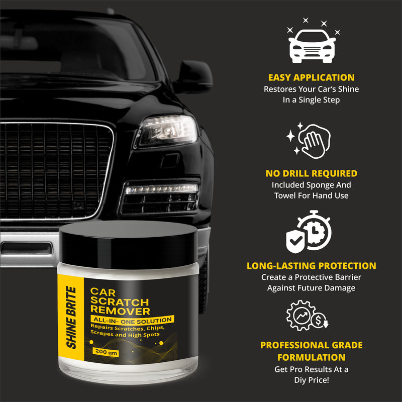 Scratch remover cream for Cars And Bikes | Buy 100 Gram  Get 100 Gram Free