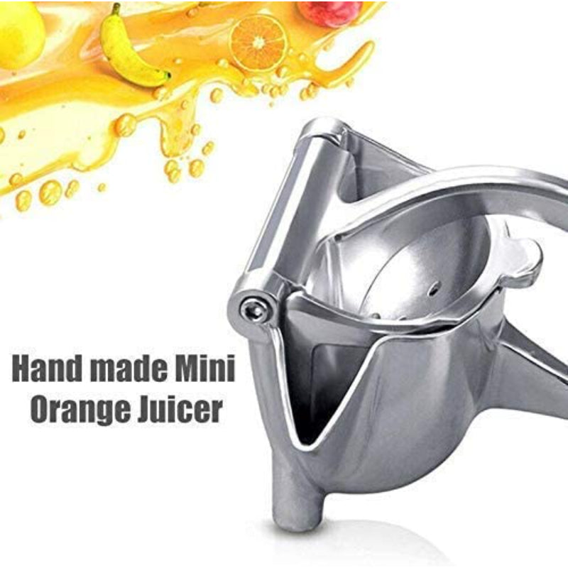 HASHONE Heavy Duty Aluminium Metal Manual Fruit Juicer Squeezer, Premium Quality Lemon Orange Juicer, Simple Fruit Press Squeezer