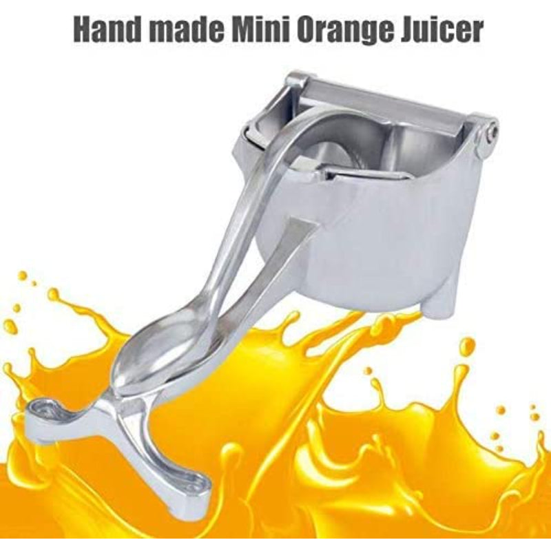 HASHONE Heavy Duty Aluminium Metal Manual Fruit Juicer Squeezer, Premium Quality Lemon Orange Juicer, Simple Fruit Press Squeezer