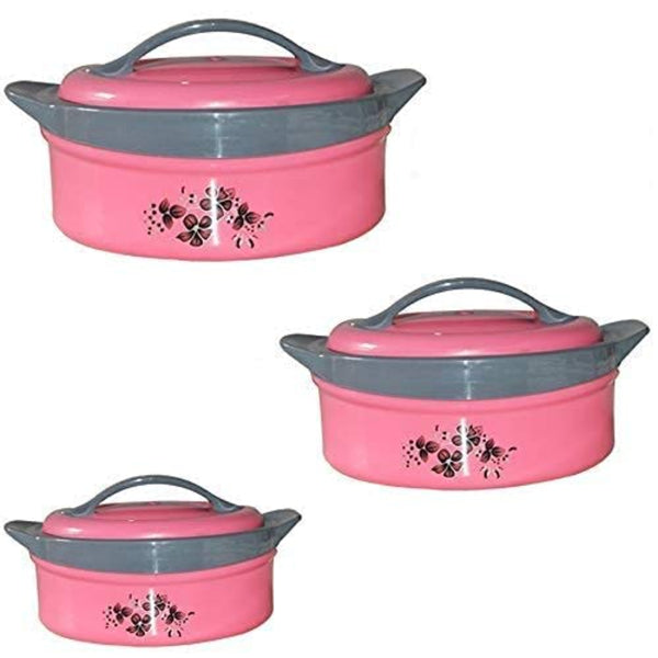 HASHONE Inner Steel Insulated Casserole Hot Pot for Roti/Chapati Hot Box Chapati Box/Casserole (1500 ML & 2500 ML & 3500 ML)