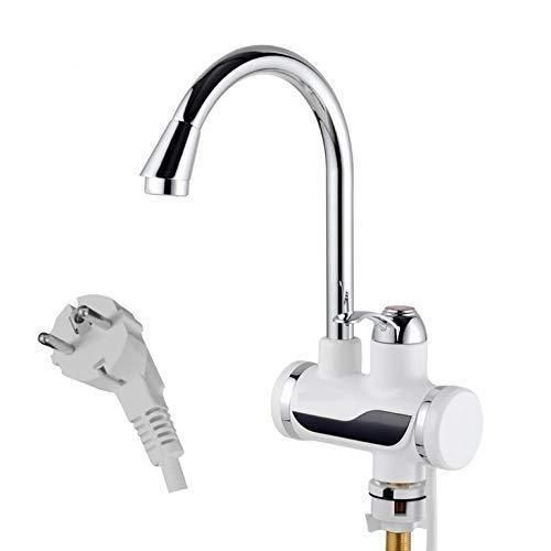 Faucet Water Heater-Instant Water Heater Electric Faucet Kitchen/Bathroom Hot Water Heating Tap Tankless