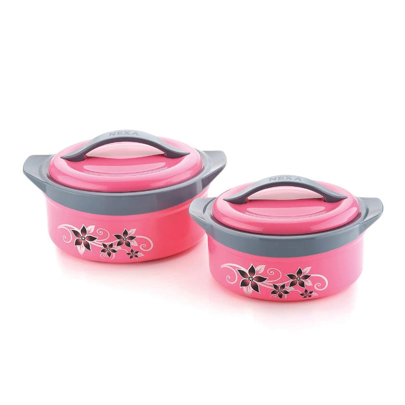 HASHONE Inner Steel Insulated Casserole Hot Pot for Roti/Chapati Hot Box Chapati Box/Casserole (1500 ML & 2500 ML & 3500 ML)