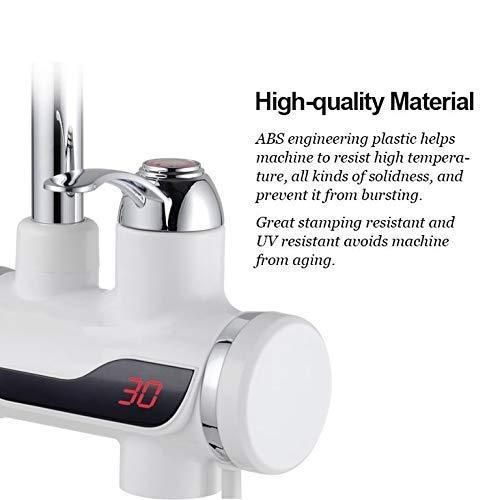 Faucet Water Heater-Instant Water Heater Electric Faucet Kitchen/Bathroom Hot Water Heating Tap Tankless