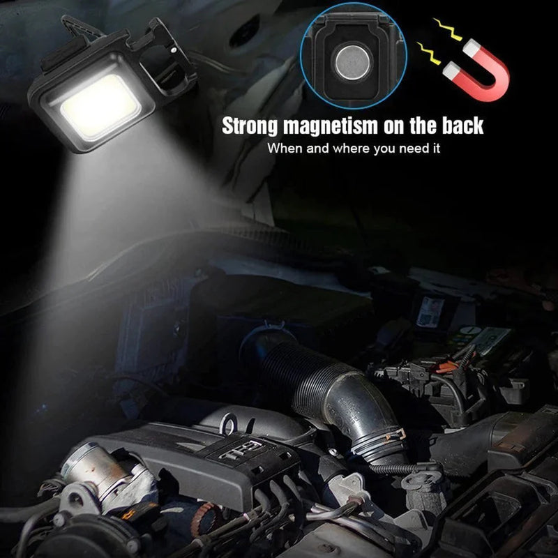 Rechargeable Flashlights 4 Light Modes Portable Pocket