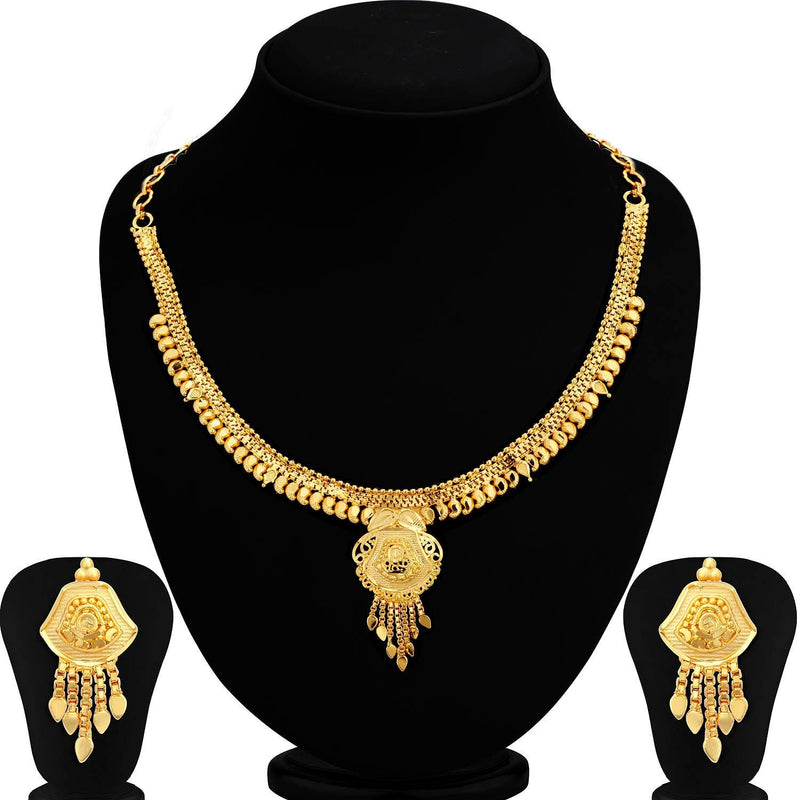 HASHONE - Sukkhi Glowing Gold Plated Jewellery Set For Women