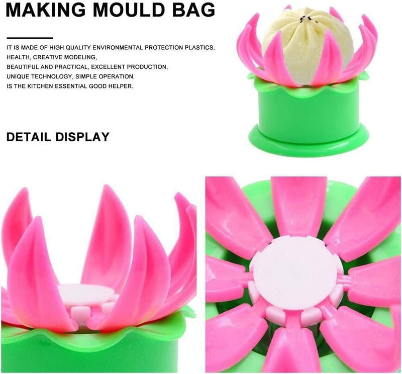 Lotus momo- Stuffed Steamed Dumpling Maker Mould