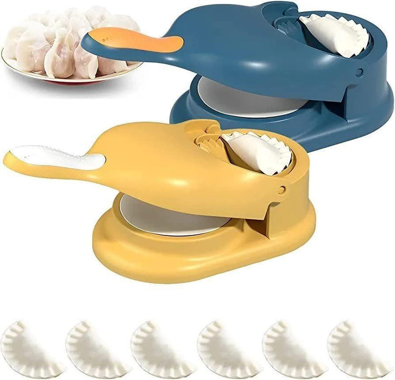 2 in 1 Dumpling Press Mould for Gujiya Ghughra Momos Making Machine