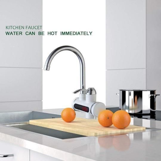 Faucet Water Heater-Instant Water Heater Electric Faucet Kitchen/Bathroom Hot Water Heating Tap Tankless