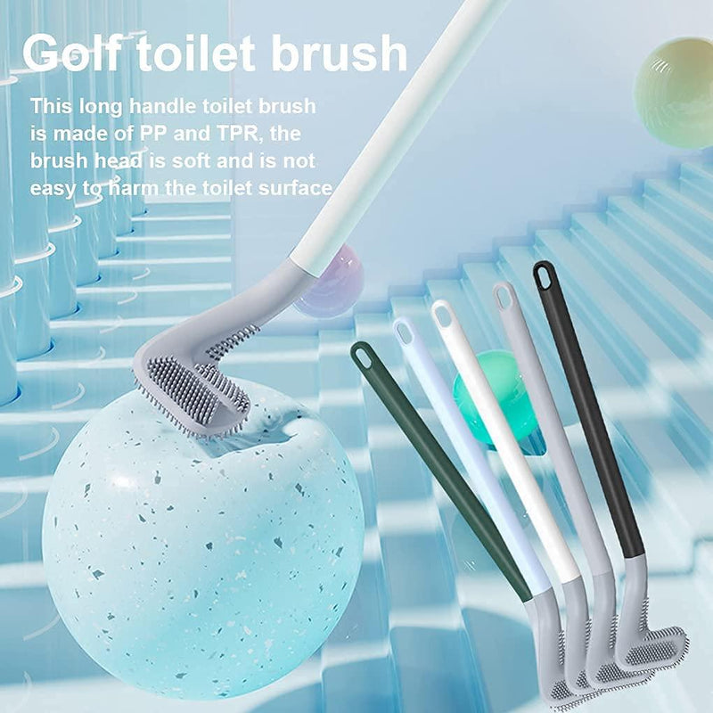 Golf Shape Toilet Brush Cleaner (Buy 1 & Get 1 Free)