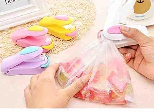 MAA HINGLAJ Enterprise Smart Bag Sealer Heat Seal, Portable Mini Sealing Machine for Food Storage, Food Sealer Handheld for Vacuum Sealer Bags, Plastic Bags, Snack Bags, Chip Bags