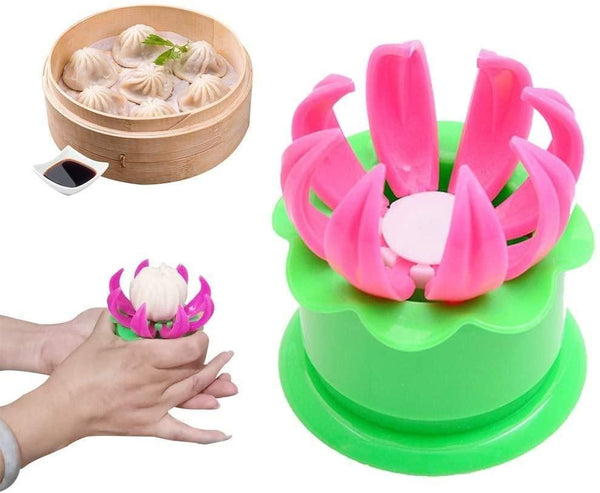 Lotus momo- Stuffed Steamed Dumpling Maker Mould