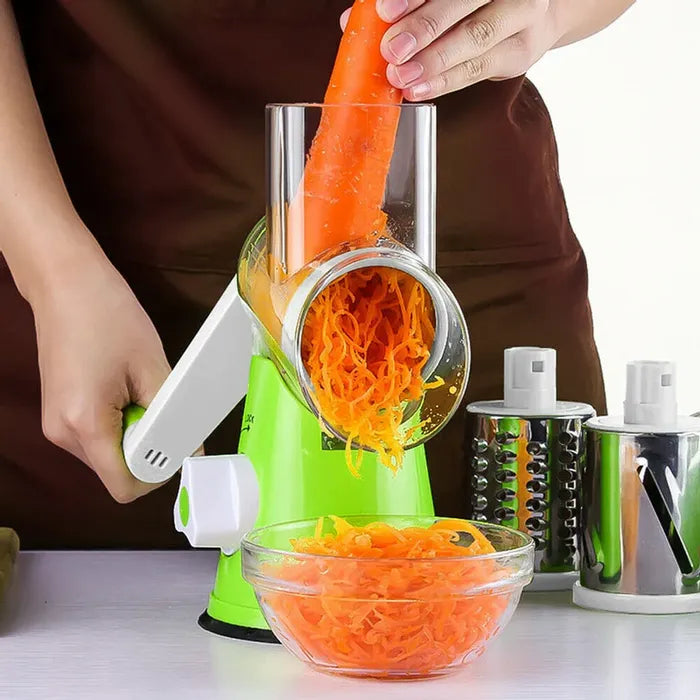 MULTIFUNCTIONAL VEGETABLE CUTTER, SLICER & GRATER