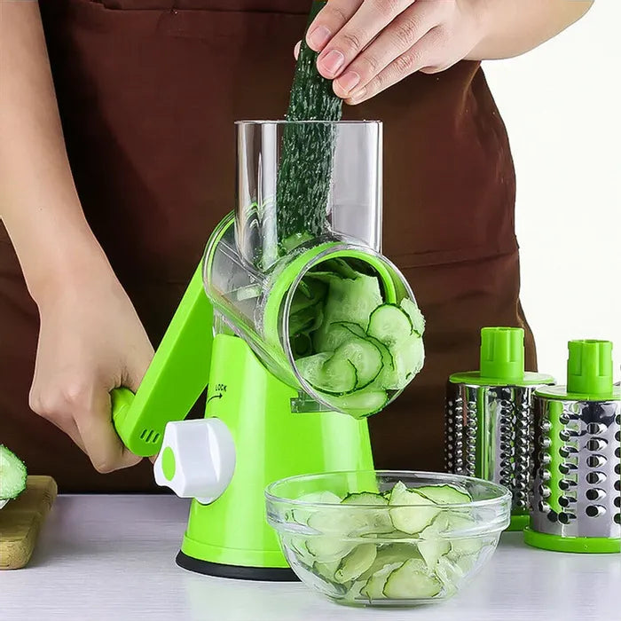 MULTIFUNCTIONAL VEGETABLE CUTTER, SLICER & GRATER