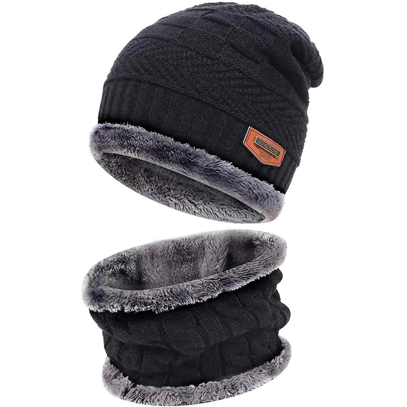 Better Hut Itching Free Head and Neck Warmer Set - Unisex
