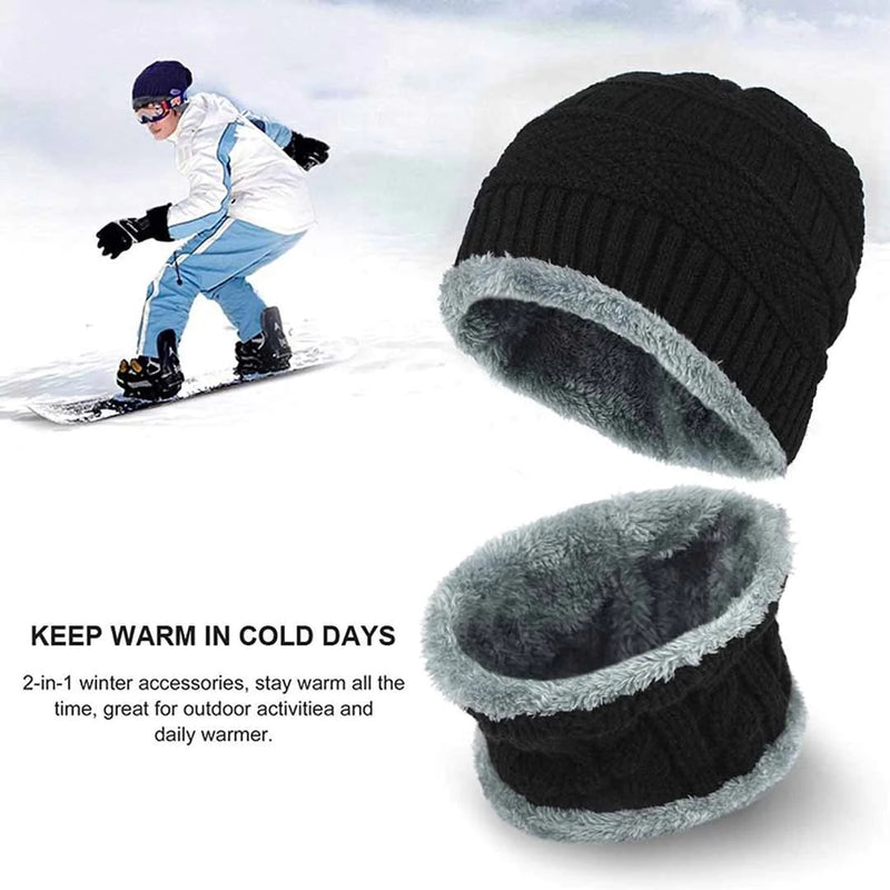 Better Hut Itching Free Head and Neck Warmer Set - Unisex